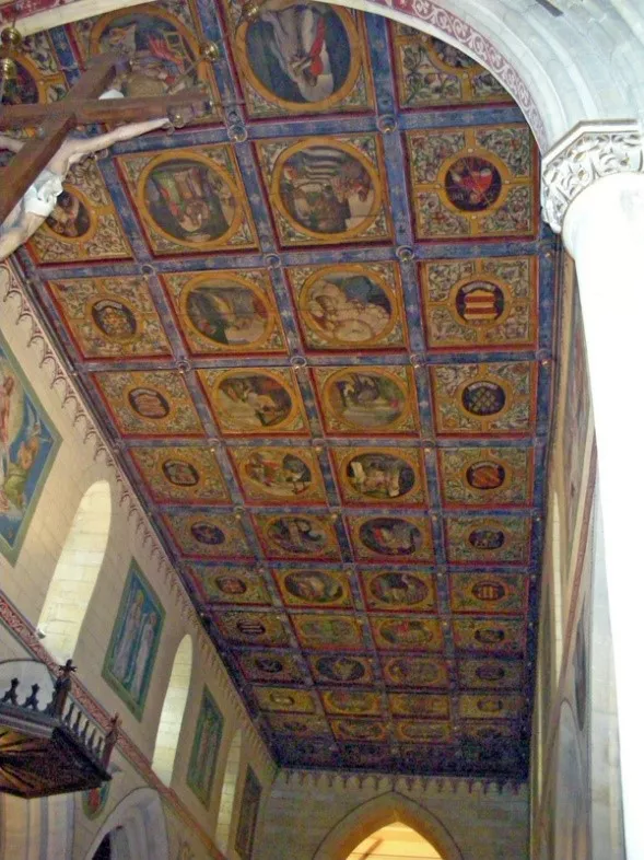 Plafond Kerk van Veulen