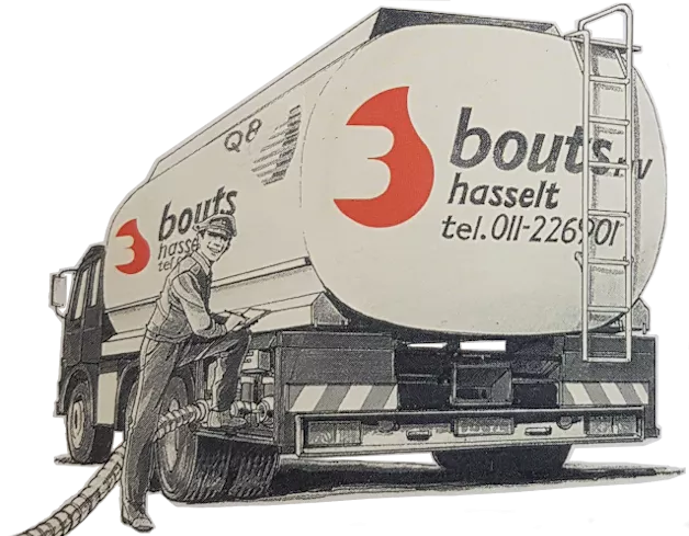 Bouts vrachtwagen grafisch